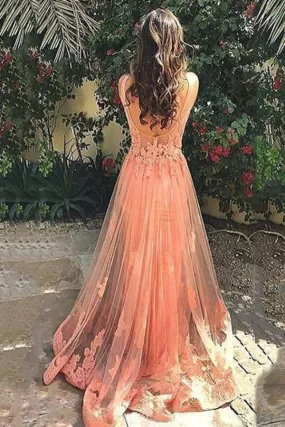 2024 Scoop Mermaid Tulle Prom Dresses With P998PJHT