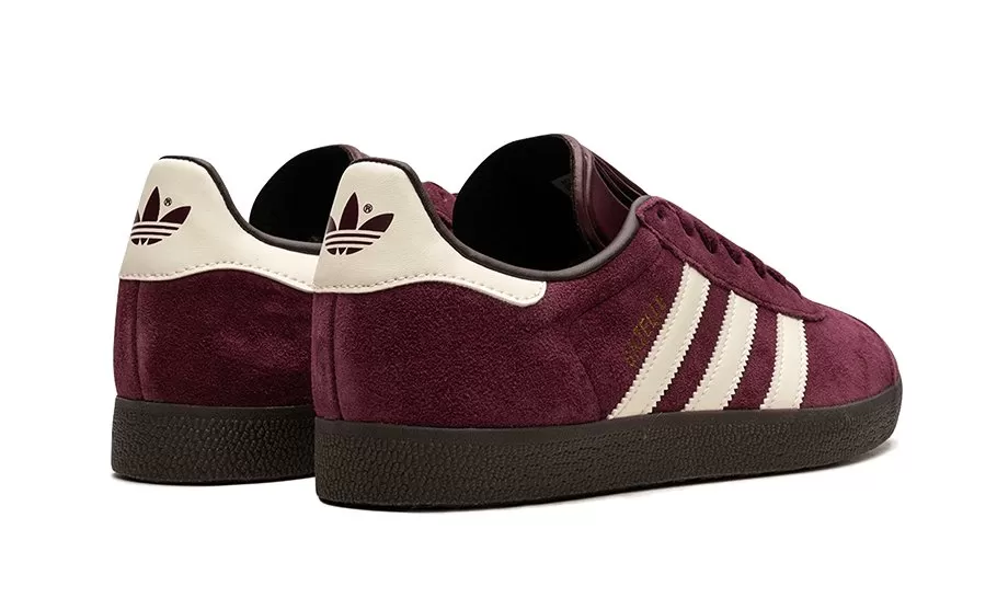 Adidas Gazelle Maroon Chalk White