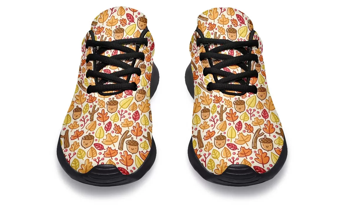 Adorable Autumn Pattern Sneakers