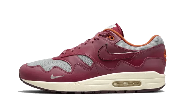 Air Max 1 Patta Rush Maroon