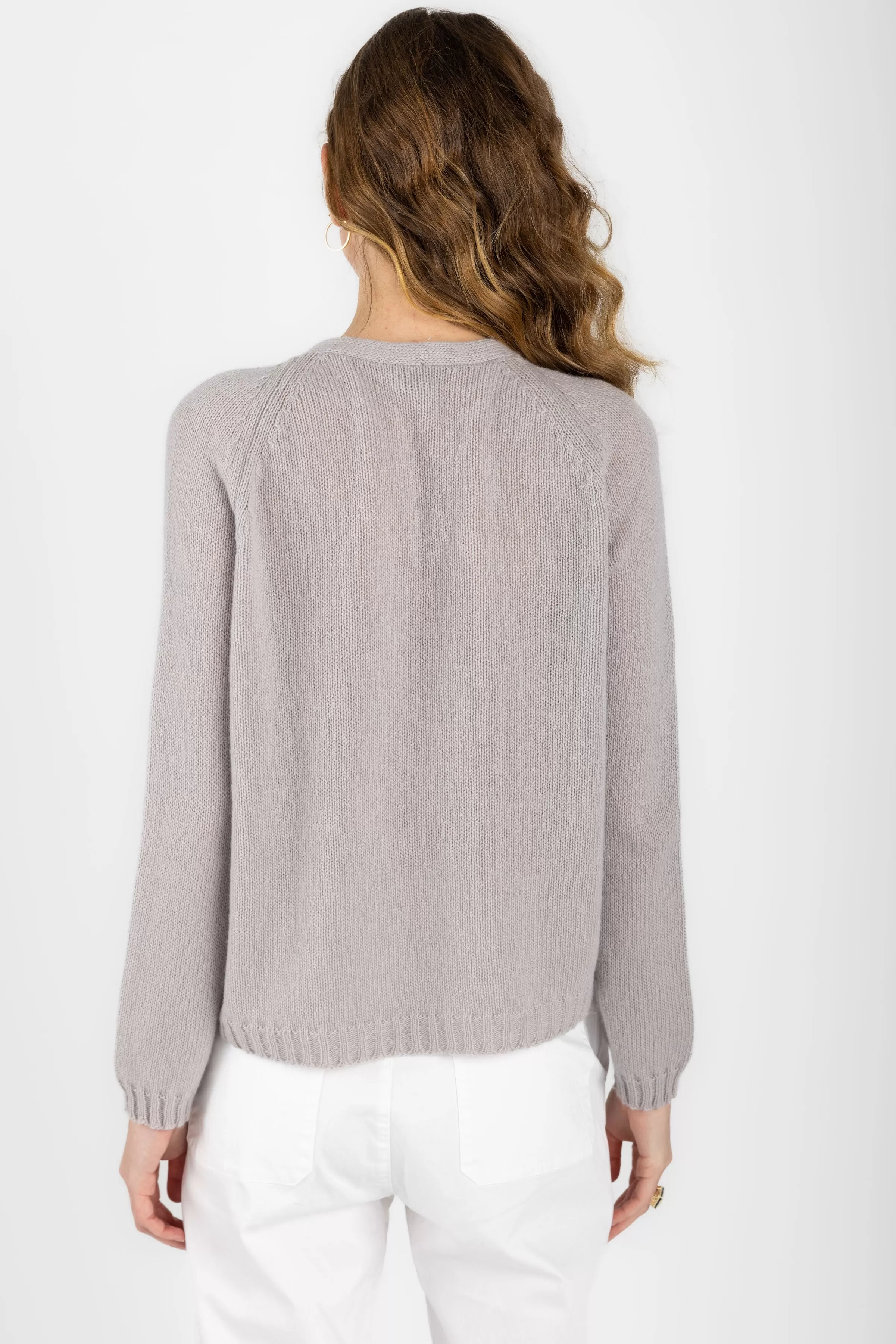 Airy Summer Cashmere Cardigan in Sand