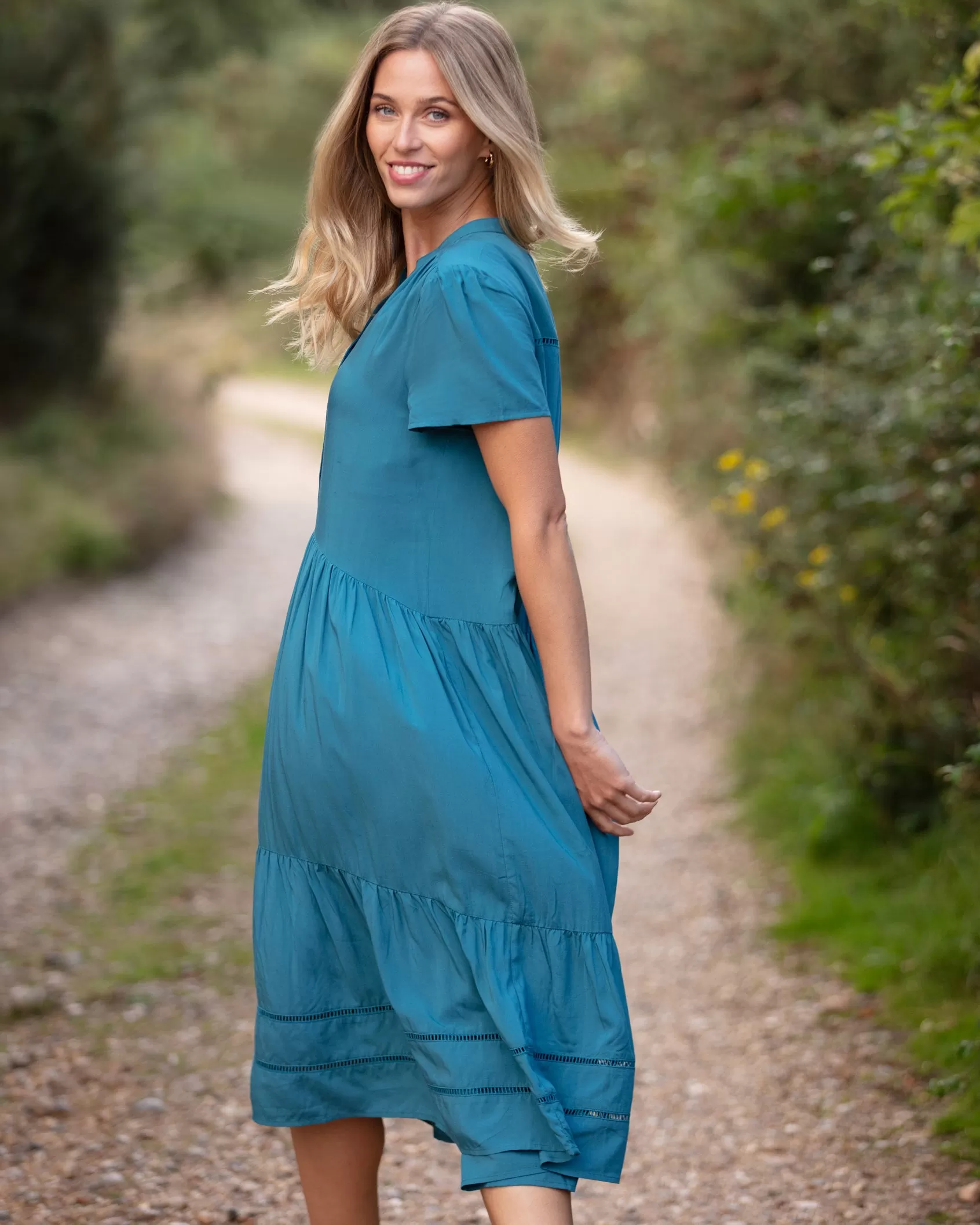 Ami Marine Blue Dress