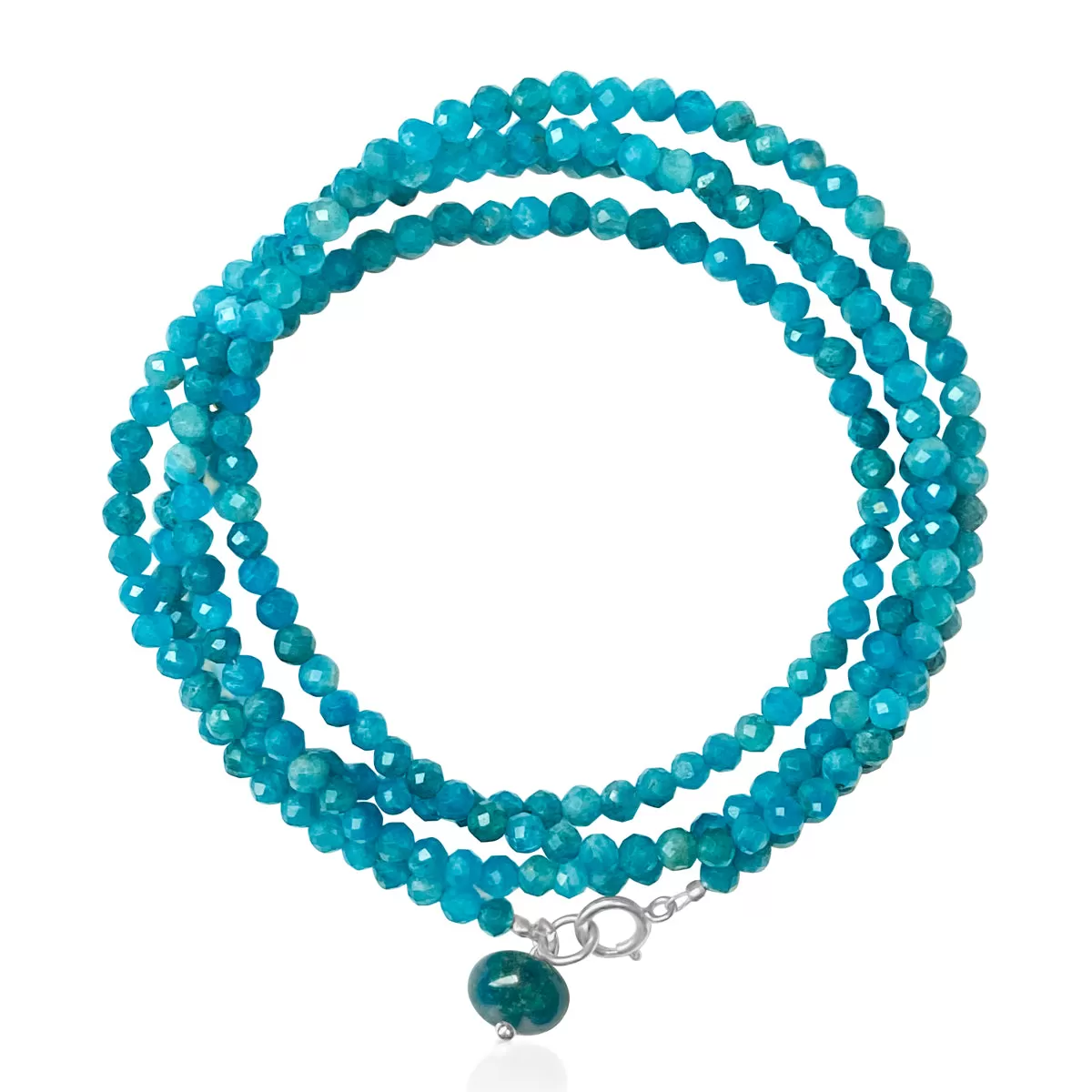 Apatite Wrap Bracelet to increase Self Confidence