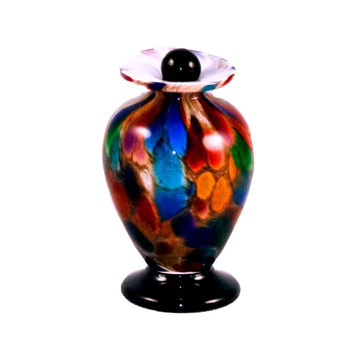 Autumn Amato Handblown Glass Urn