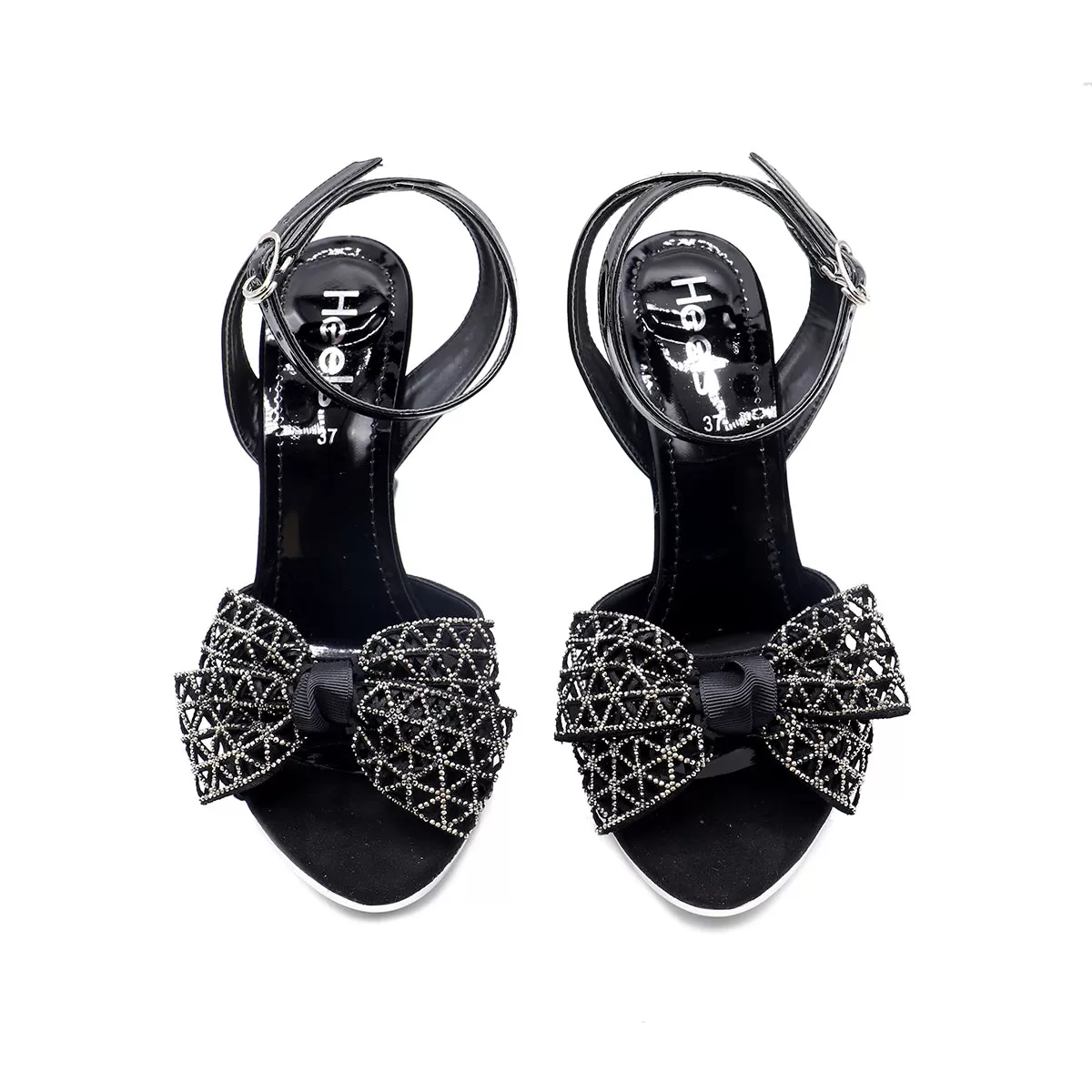 Black Bridal Sandal 066687