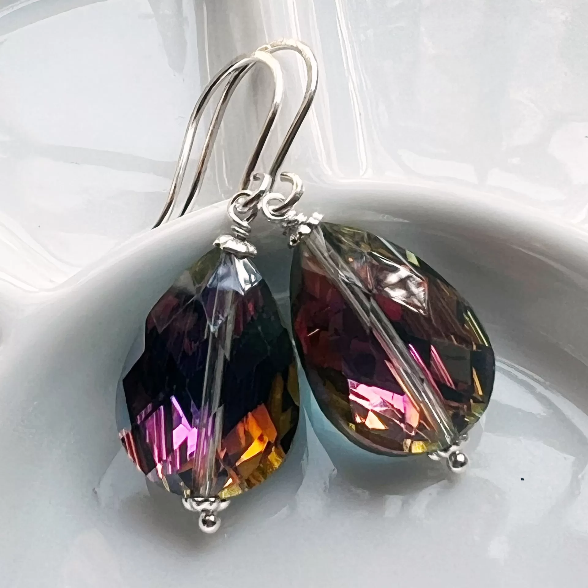 Bling earrings - Autumn Jewel