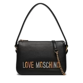 Borsa Donna a Spalla e a Tracolla LOVE MOSCHINO linea Bold Love Lettering colore Nero