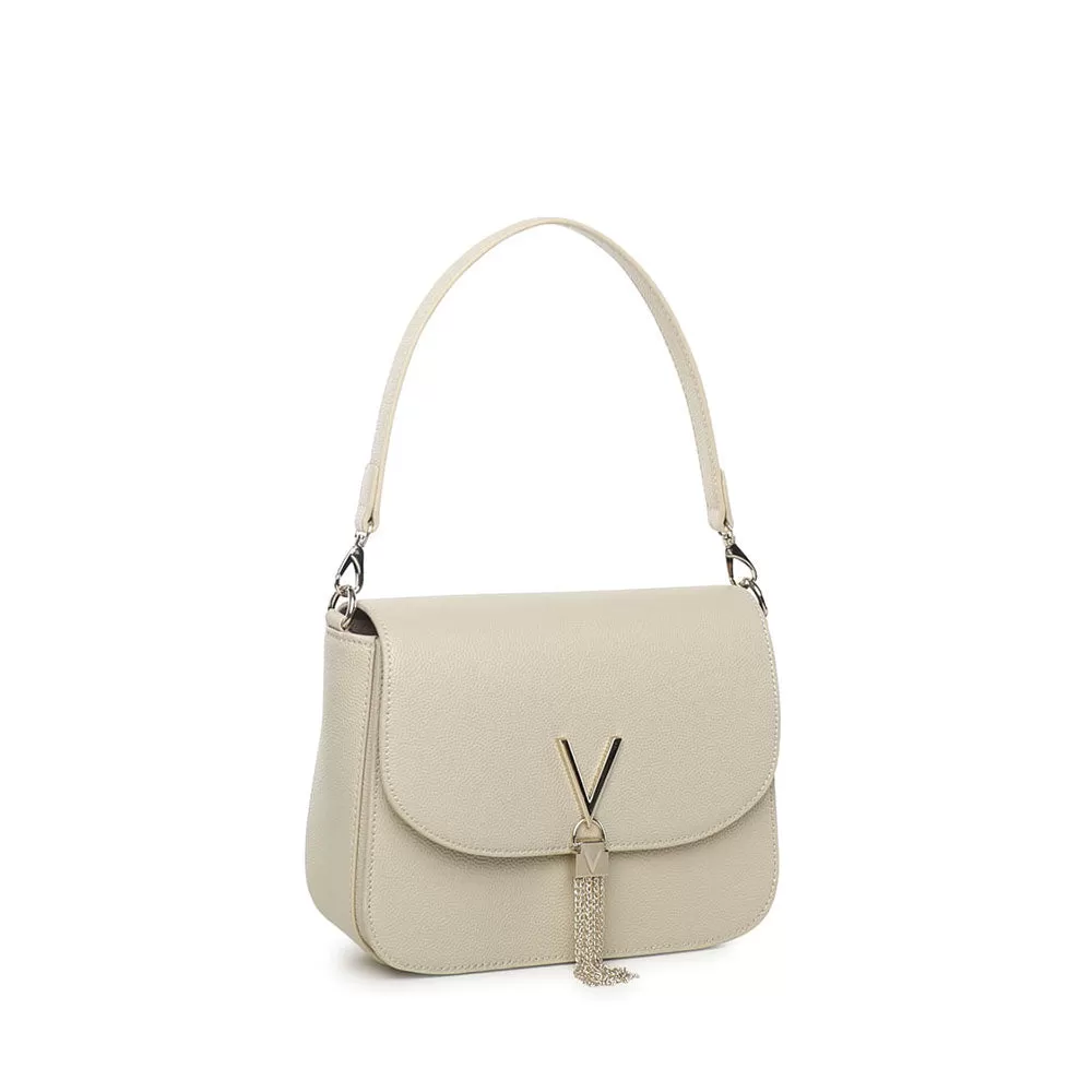 Borsa Donna a Spalla e Tracolla VALENTINO BAGS linea Divina Colore Beige