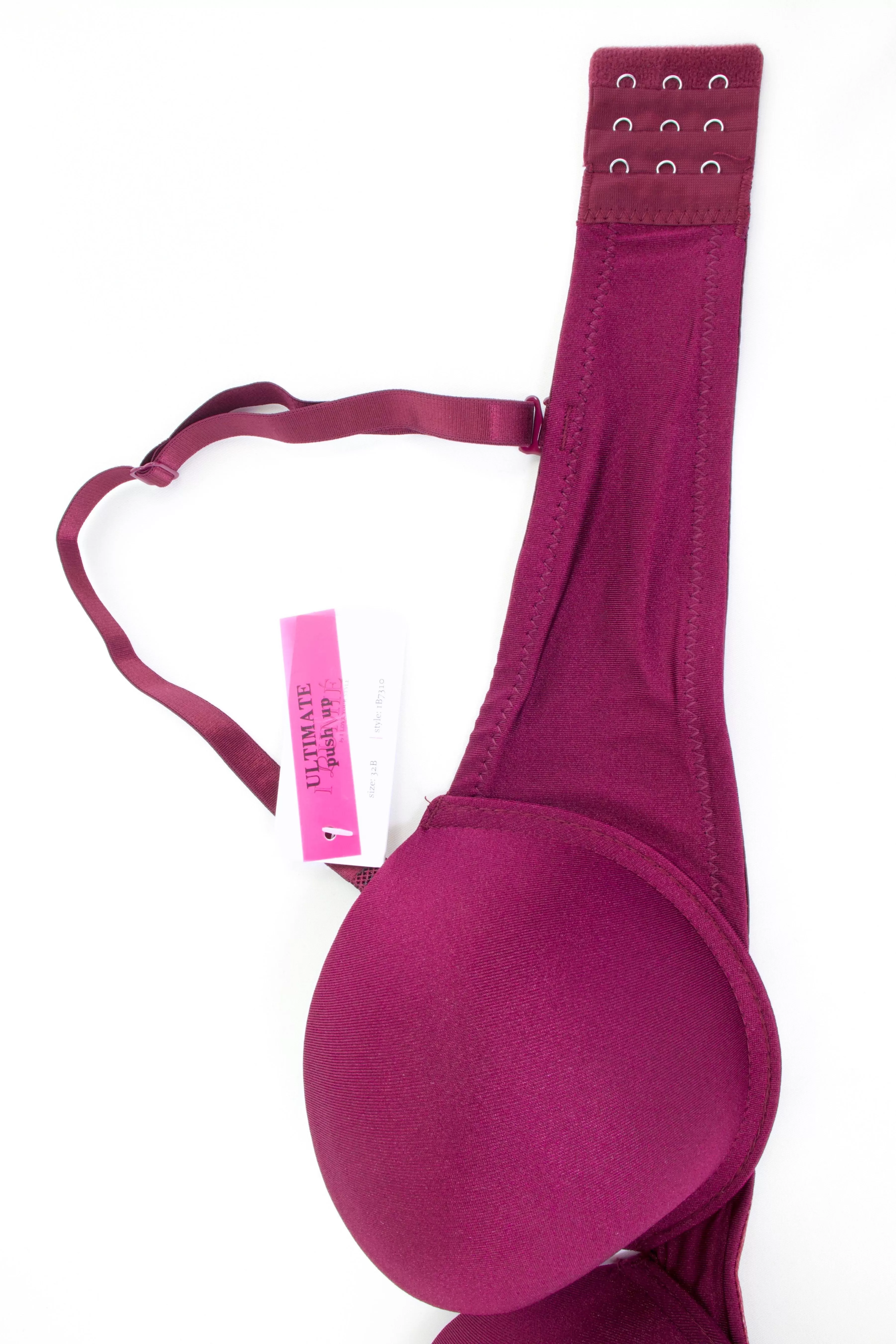 BRA STRAPLESS SATINADO CON PUSH UP IB7310