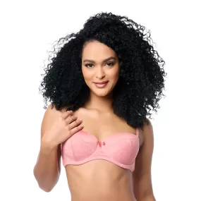 Brasier coordinable strapless con detalles de encaje 24516 Carnival