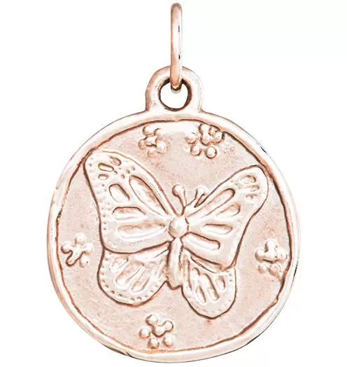 Butterfly Coin Charm