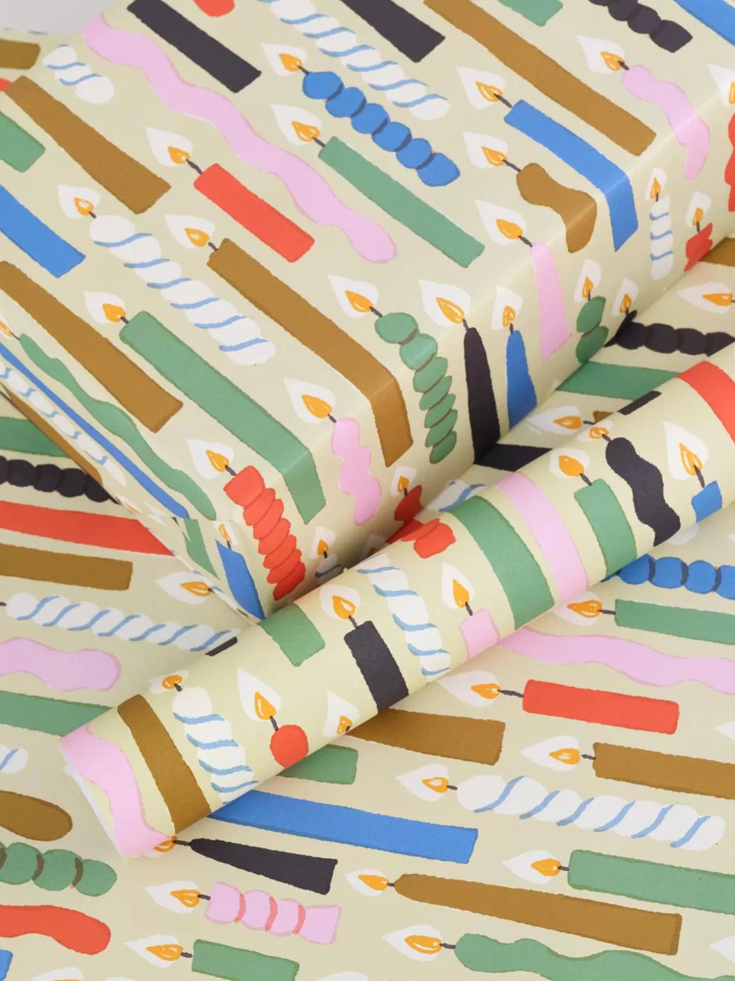 Candles Wrapping Paper