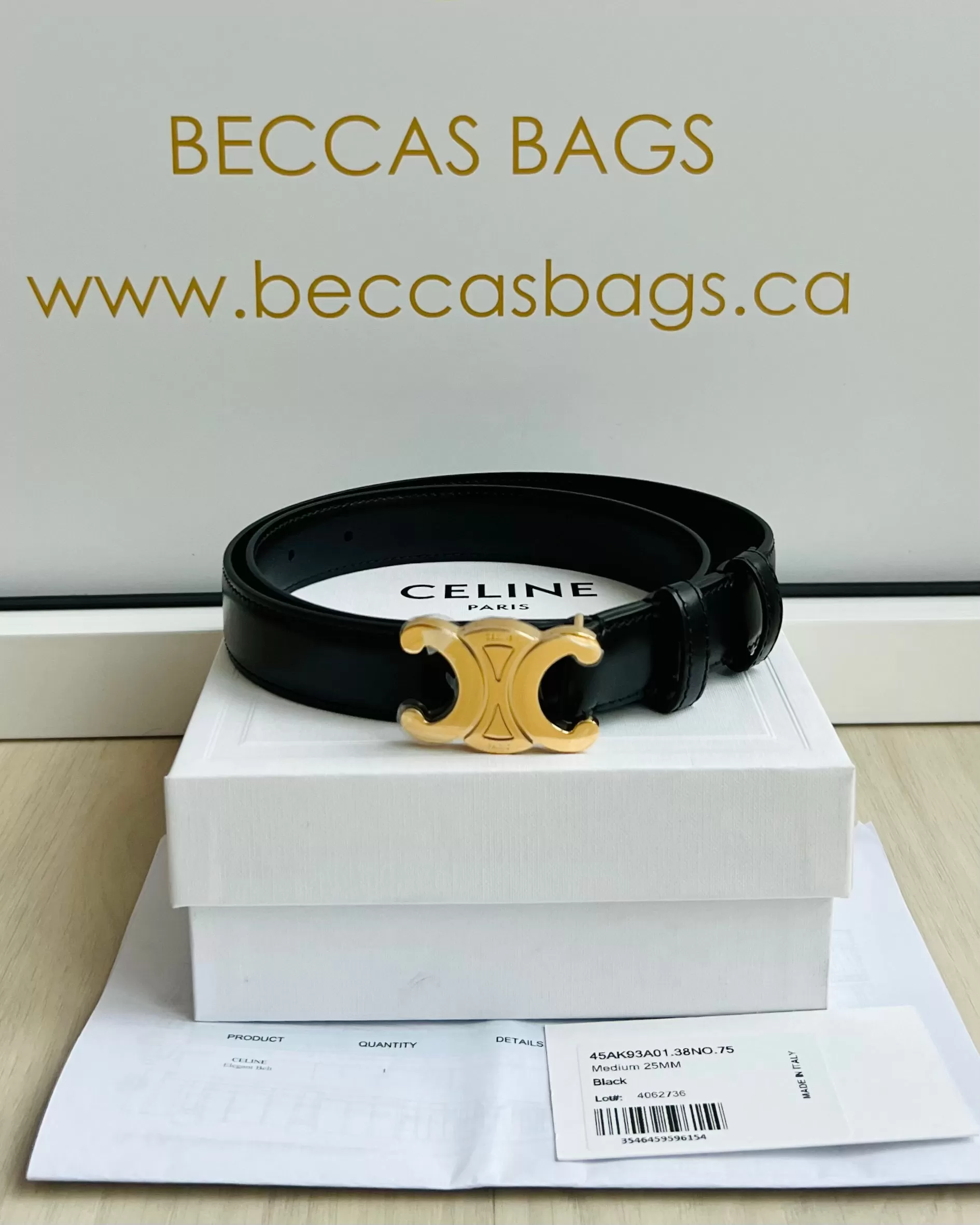 Celine Elegant Belt