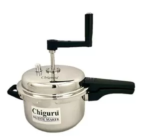 Chiguru Triply Stainless Steel Mudde Maker; 3.5Ltrs