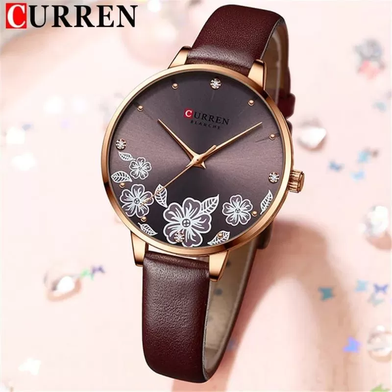 CURREN LADIES LEATHER STRAP