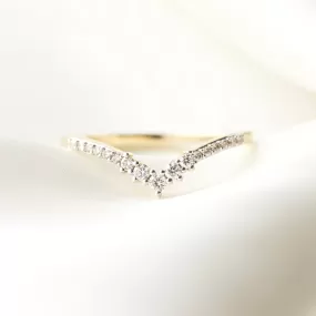 Diamond Crown Hugging Ring