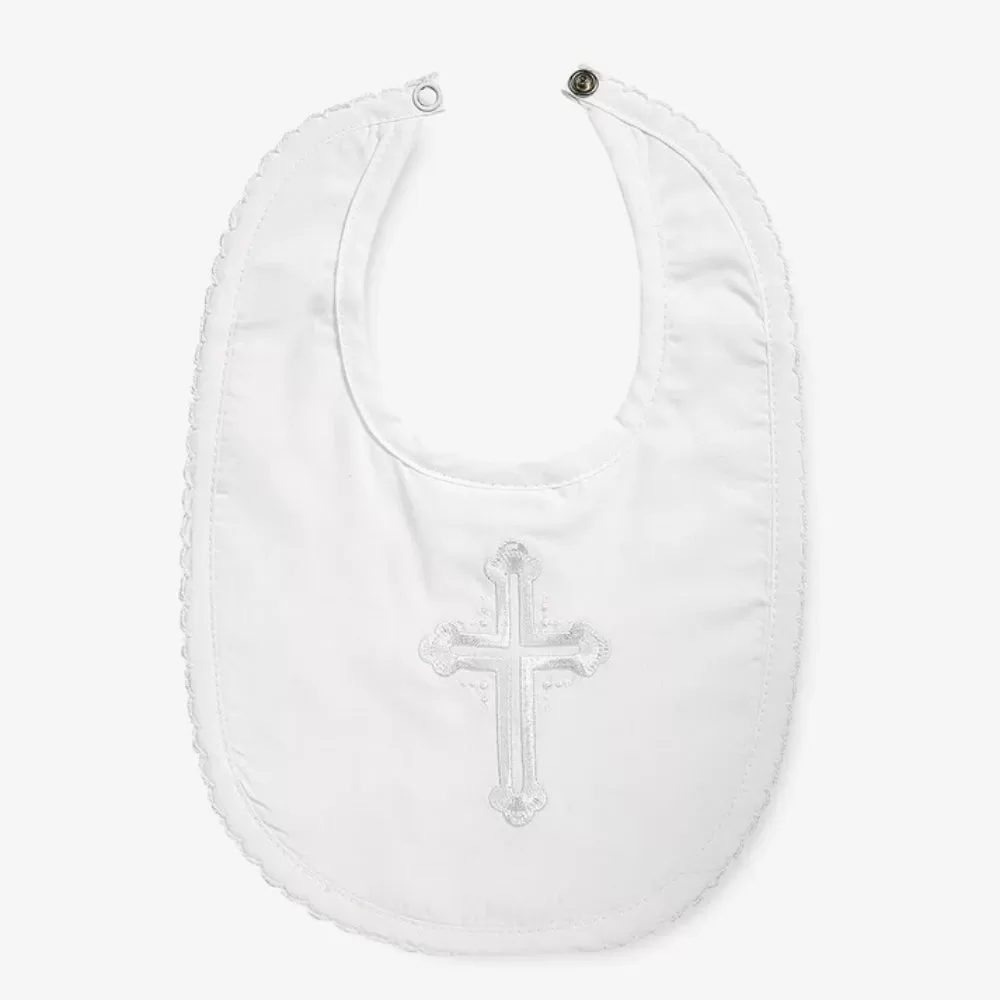 Elegant Baby Christening Bib