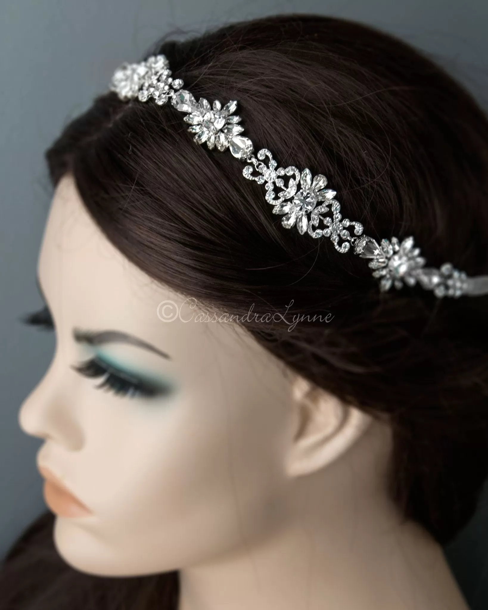 Elegant Crystal Wedding Headband