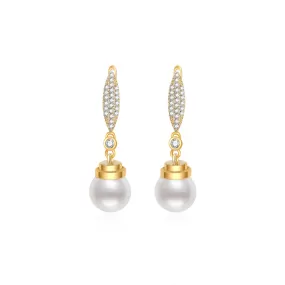 Elegant Freshwater Pearl Earrings WE00194