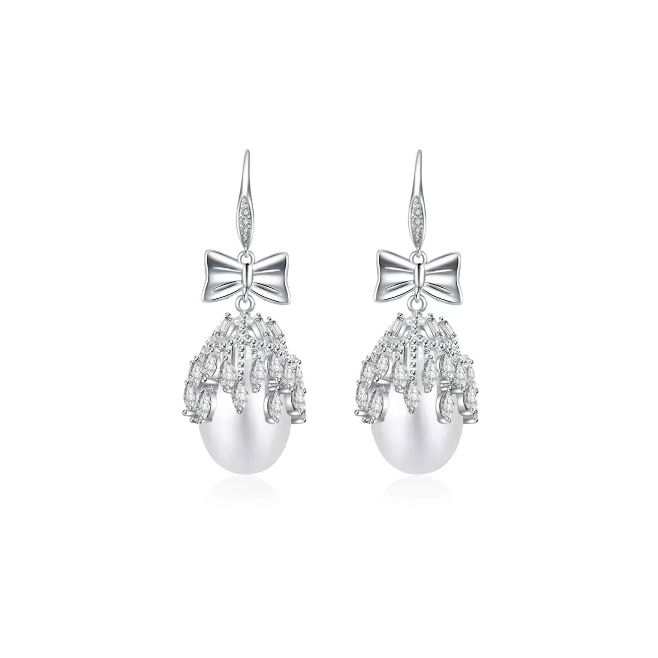 Elegant Freshwater Pearl Earrings WE00234