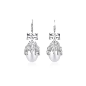 Elegant Freshwater Pearl Earrings WE00234