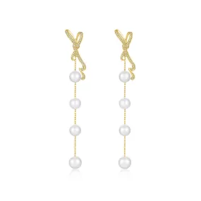 Elegant Freshwater Pearl Earrings WE00360