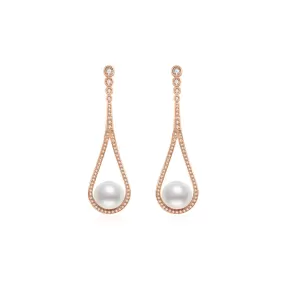 Elegant Freshwater Pearl Earrings WE00379