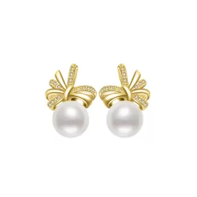 Elegant Freshwater Pearl Earrings WE00380