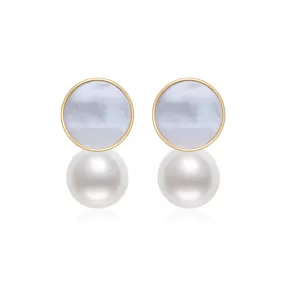 Elegant Freshwater Pearl Earrings WE00587