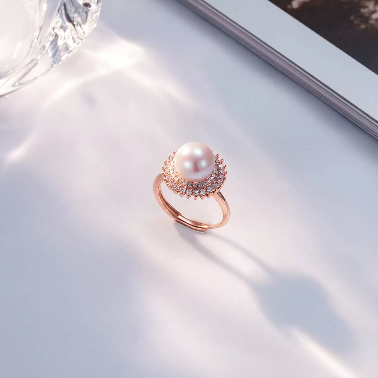 Elegant Freshwater Pearl Ring WR00138