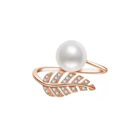 Elegant Freshwater Pearl Ring WR00140 | GARDENS