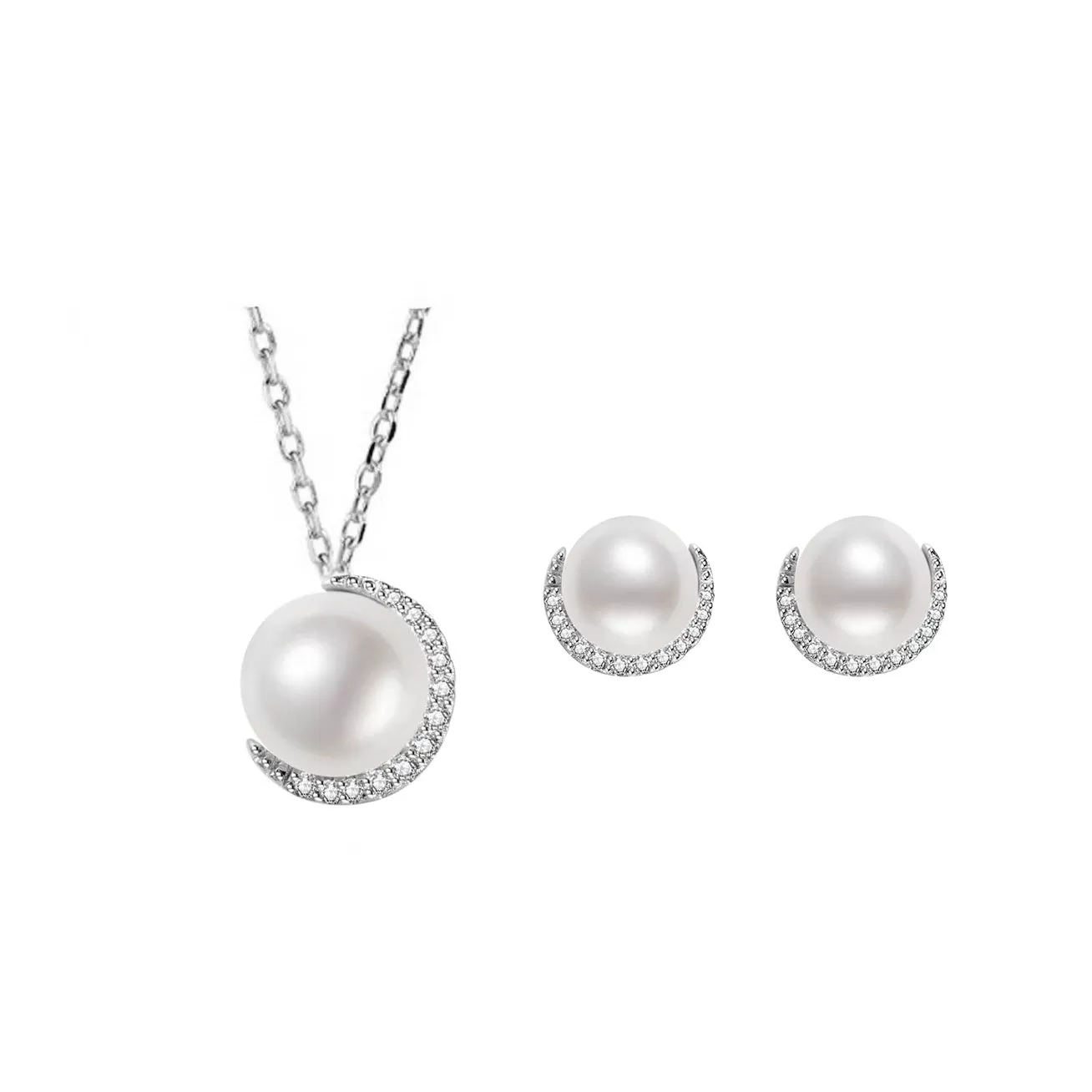 Elegant Freshwater Pearl Set WS00013