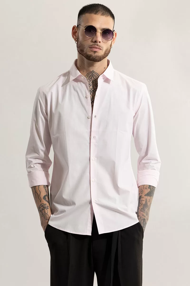 Elegant Monotone Pink Shirt