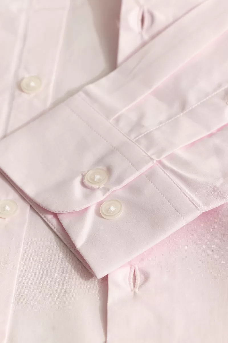 Elegant Monotone Pink Shirt