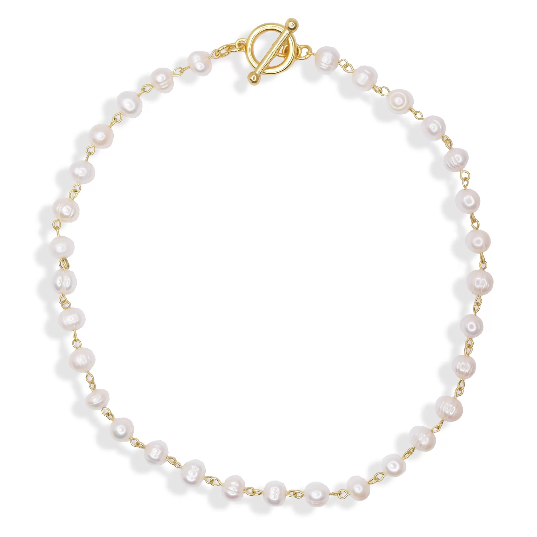 Elegant pearl necklace