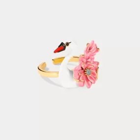 Elegant Swan Ring