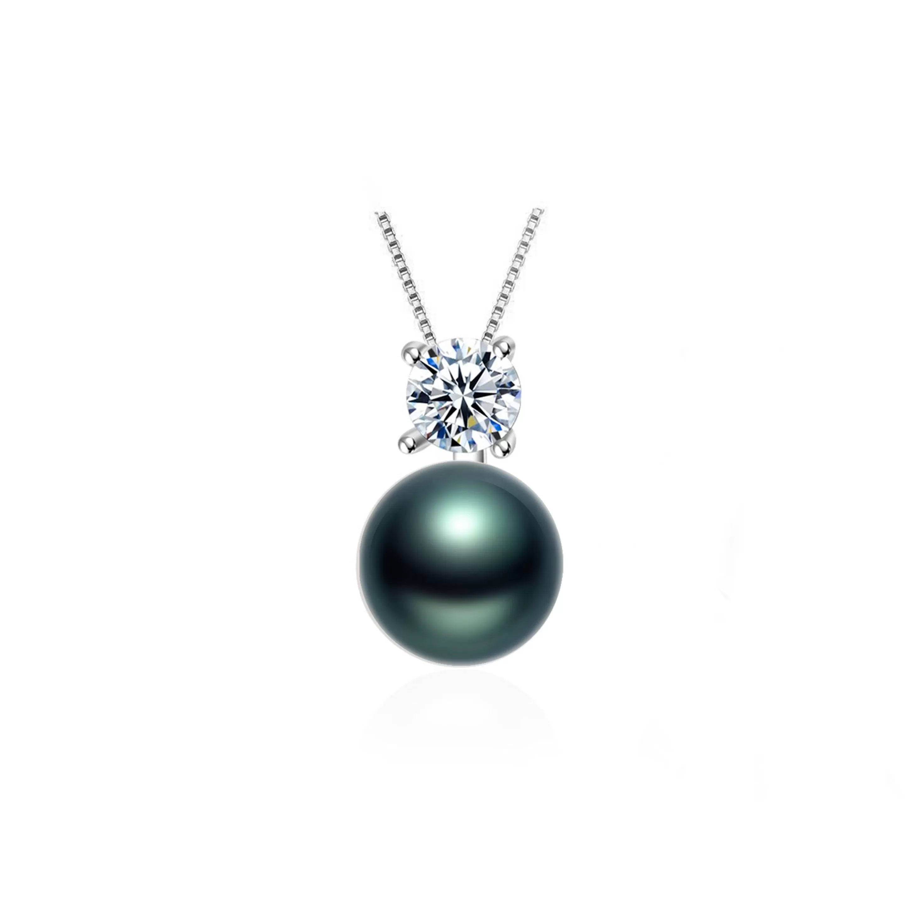 Elegant Tahitian Pearl Necklace WN00405