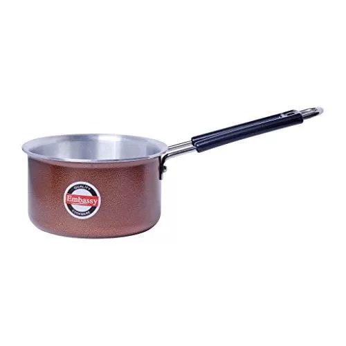 Embassy Aluminium Hammer-Tone Saucepan, 1800 ml, 18 cm, Size 12