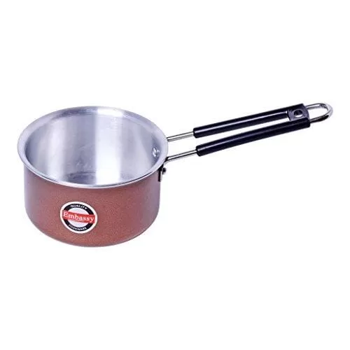 Embassy Aluminium Hammer-Tone Saucepan, 1800 ml, 18 cm, Size 12