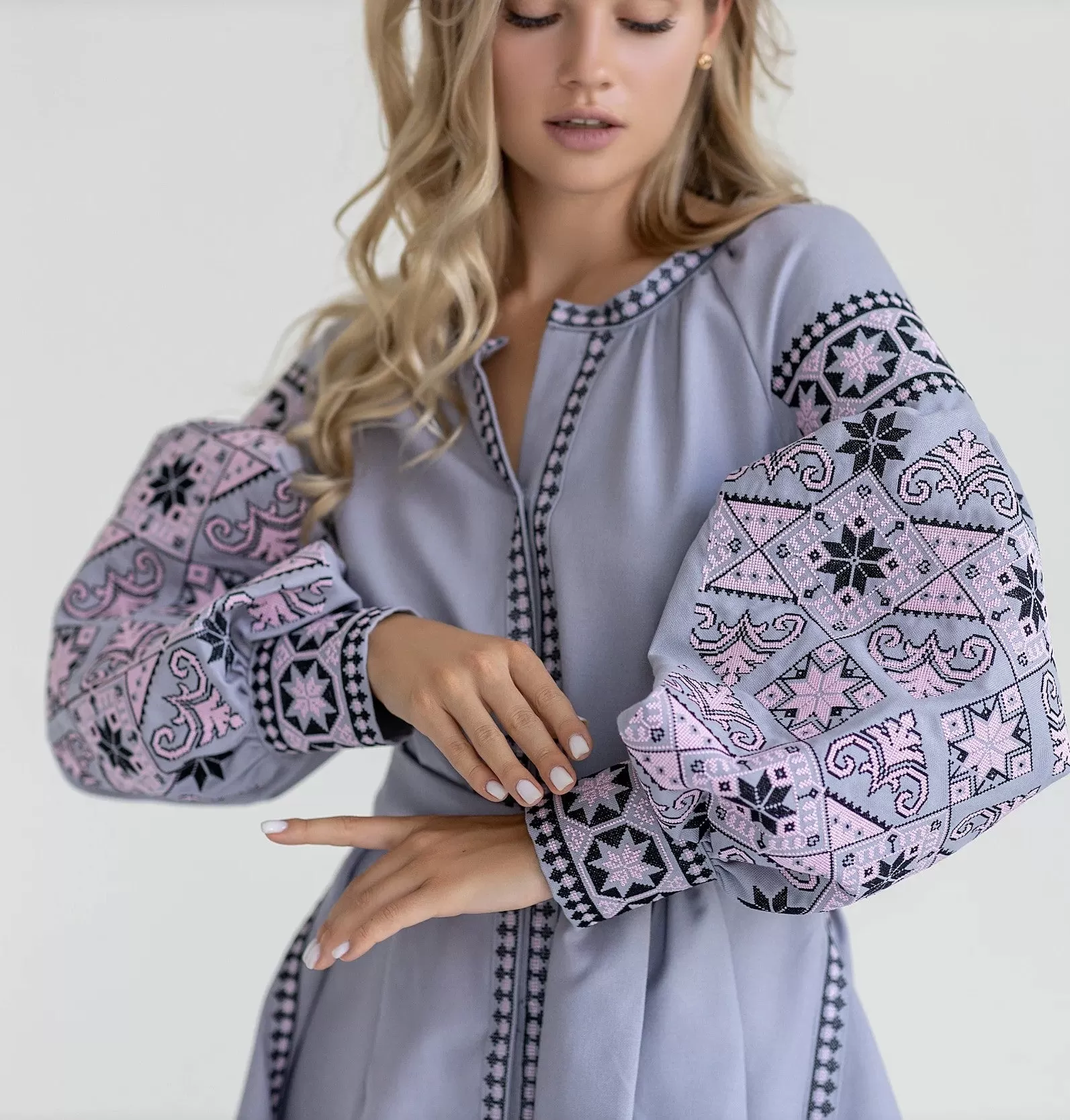 Embroidered Dress Kazka