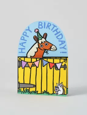 Farmyard Birthday Card