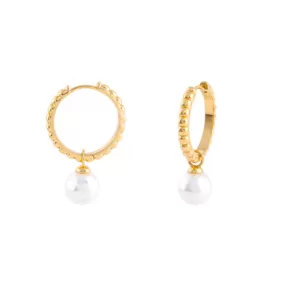 Fatale Finesse Earrings in 18kt Gold Over Sterling Silver