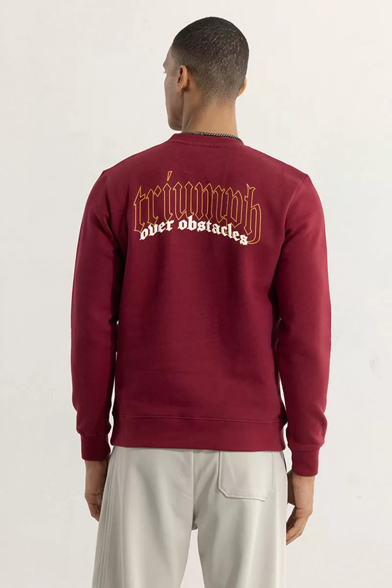 Finest Maroon Sweatshirt