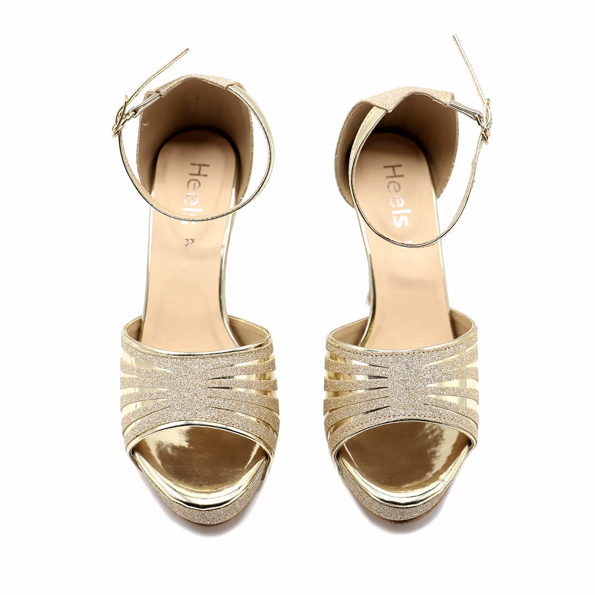 Golden Bridal Sandal 066674