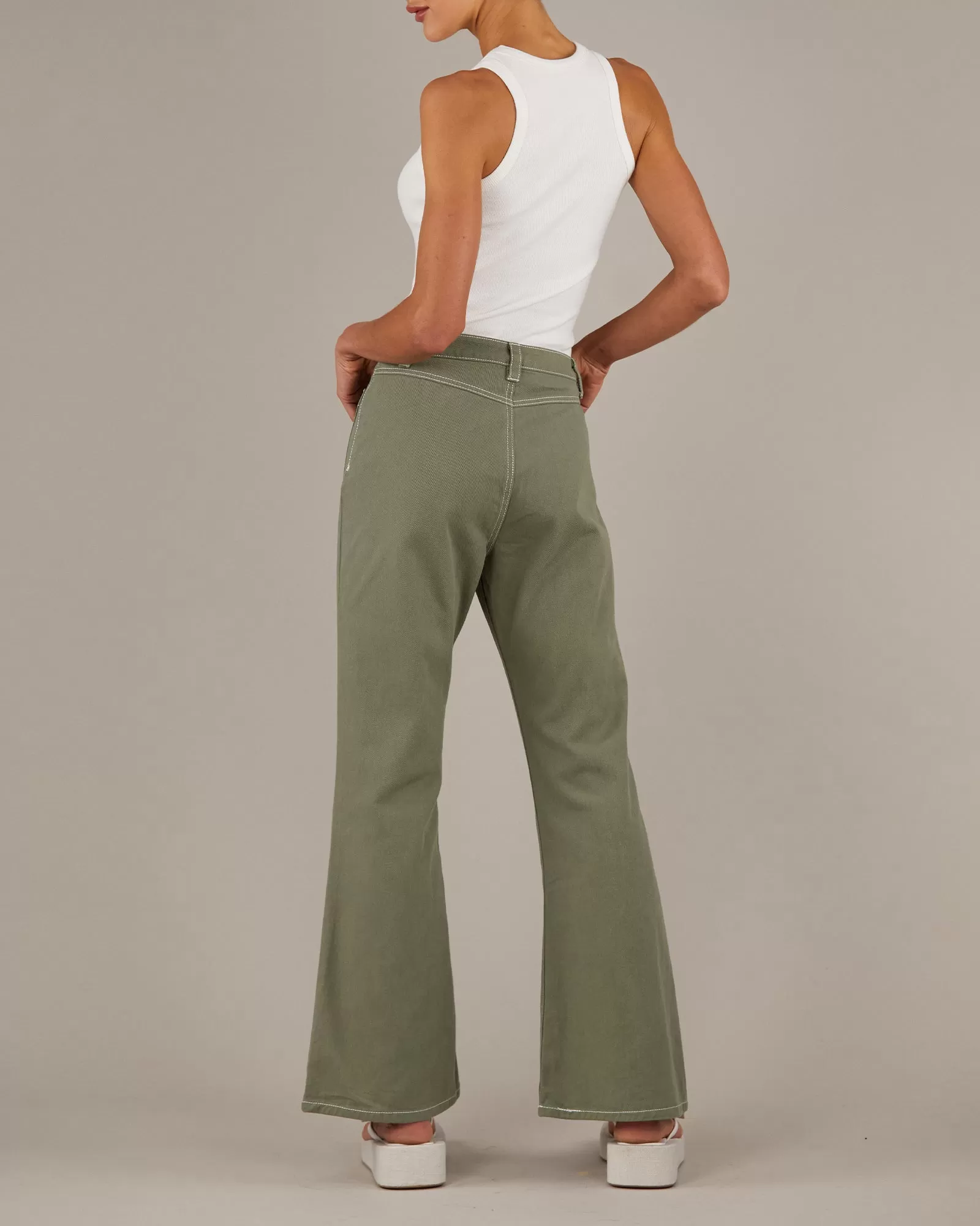 Hexham Drill Pant - Sage