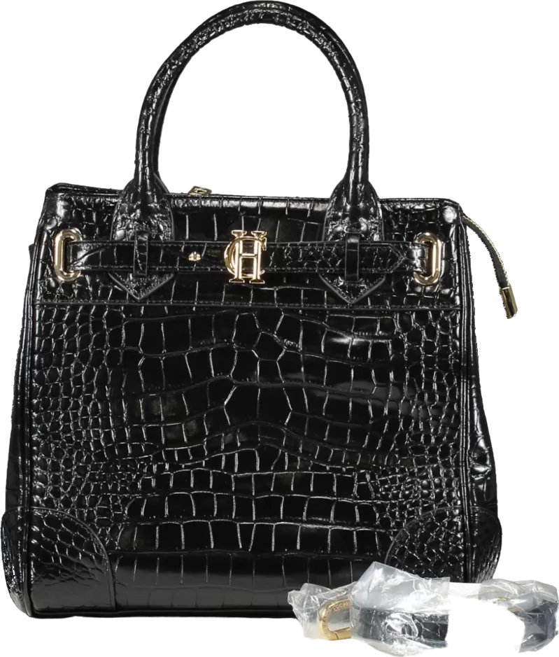 Holland Cooper The Brompton Tote Black Croc Mini One Size