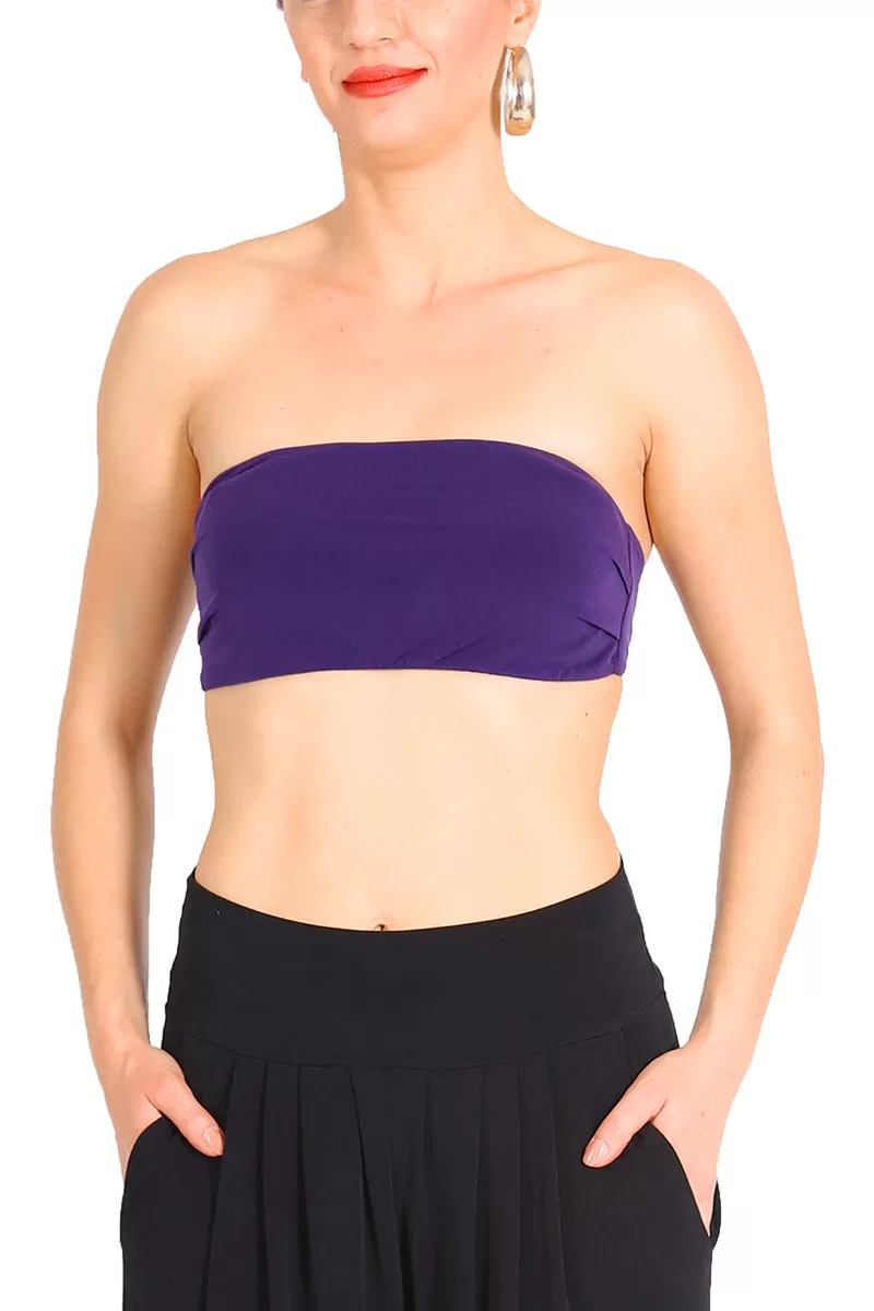 Jersey Bandeau Bra