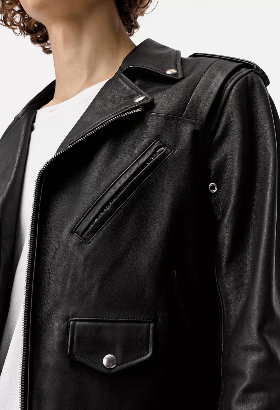 John Elliott X Blackmeans Rider's Jacket / Black