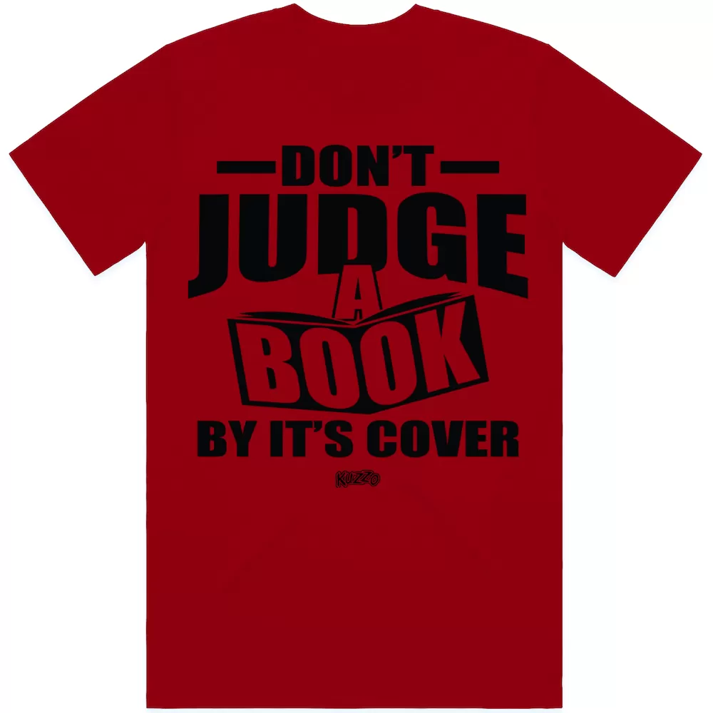 JUDGE BOOK : Sneaker Shirt to Match : Cardinal