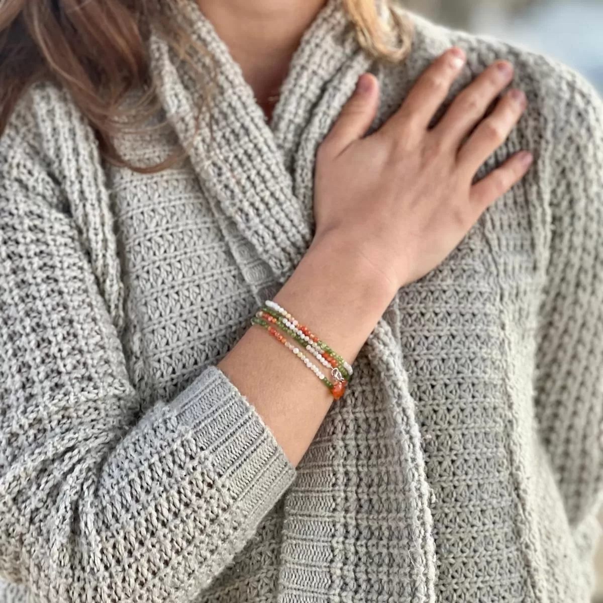 Keeper of Positivity Wrap Bracelet